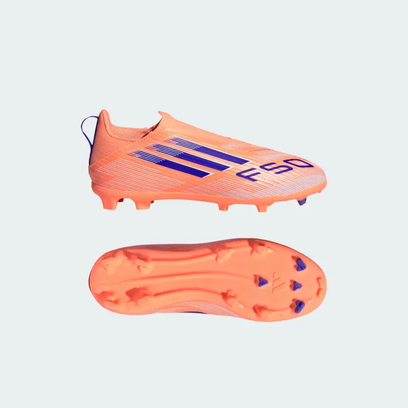 adidas-f-50-league-laceless-fgmg-coral-blaze-pack-kids-jh7742 Range | SUFC Jersey & Football Gear