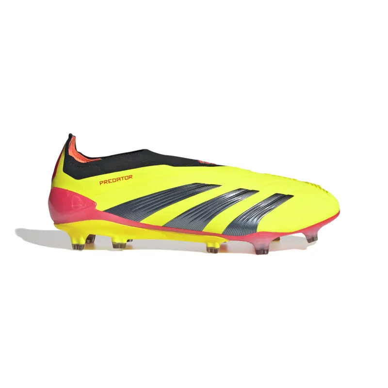 adidas-predator-elite-laceless-fg-solar-yellowblack-ie2366 Range | SUFC Jersey & Football Gear