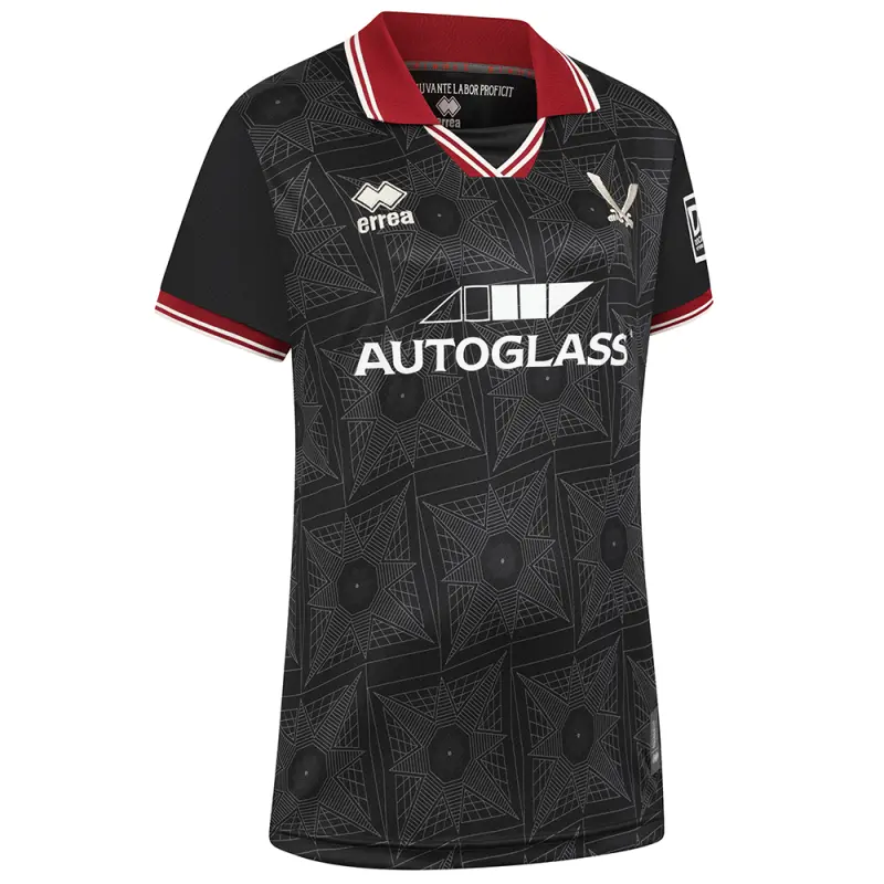 sufc-women-fit-black-gk-shirt-ss-2425-err00454 Range | SUFC Jersey & Football Gear