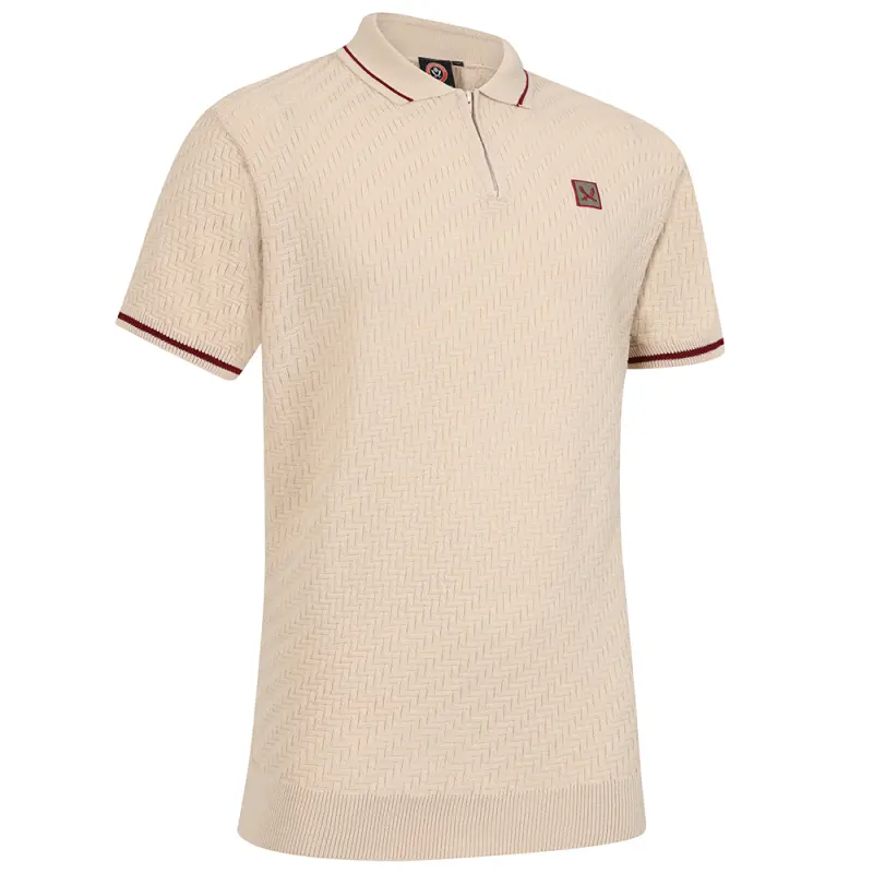 sword-zip-knitted-polo-tlb00031 Range | SUFC Jersey & Football Gear